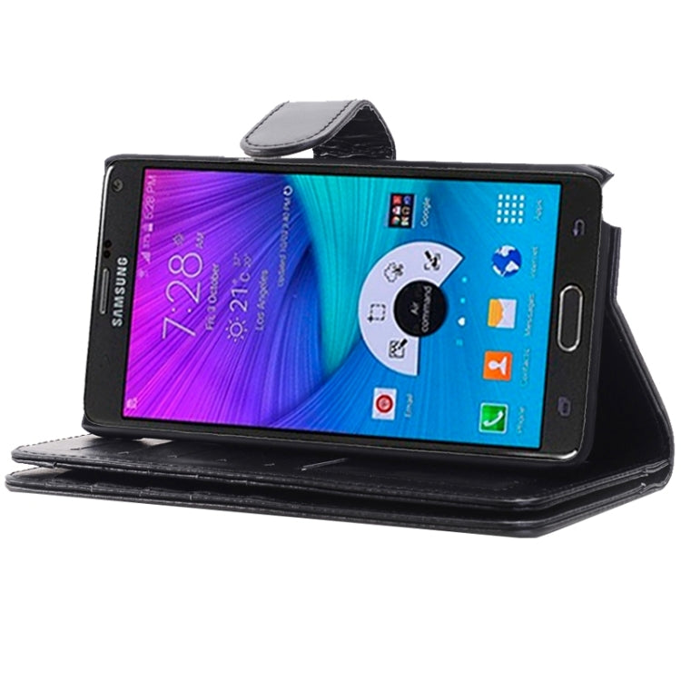 Crazy Horse Texture Horizontal Flip Leather Case with 3 Pages of Card Slots & Wallet & Holder