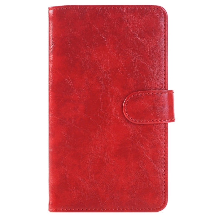 Crazy Horse Texture Horizontal Flip Leather Case with 3 Pages of Card Slots & Wallet & Holder