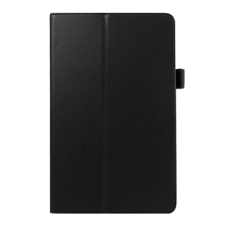 Litchi Texture Horizontal Flip Solid Color Leather Case with Holder for Galaxy Tab E 8.0 / T377V