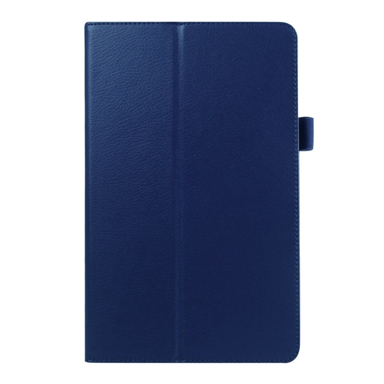 Litchi Texture Horizontal Flip Solid Color Leather Case with Holder for Galaxy Tab E 8.0 / T377V