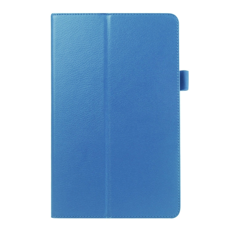 Litchi Texture Horizontal Flip Solid Color Leather Case with Holder for Galaxy Tab E 8.0 / T377V
