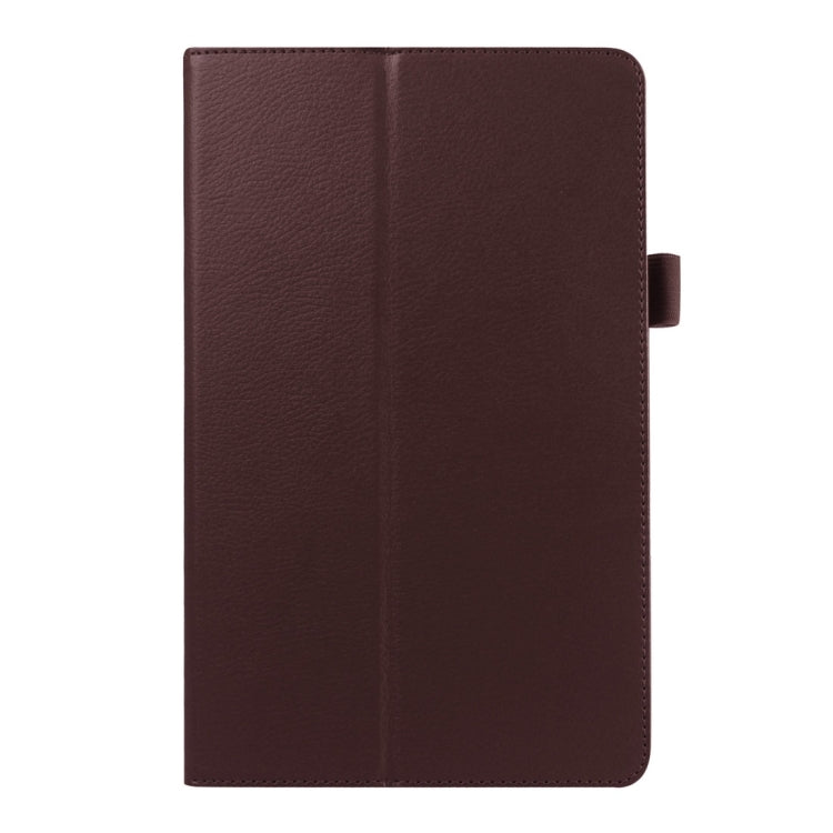 Litchi Texture Horizontal Flip Solid Color Leather Case with Holder for Galaxy Tab E 8.0 / T377V