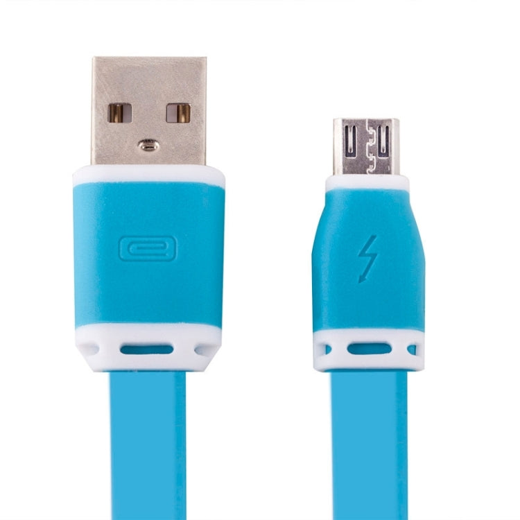 KS-M13 Noodle Style Micro 5 pin to USB Data Sync Charging Cable with Scale for Galaxy S6 / S5 / HTC / LG / Sony / Nokia / Other Android Phones, Cable Length: 1.22m