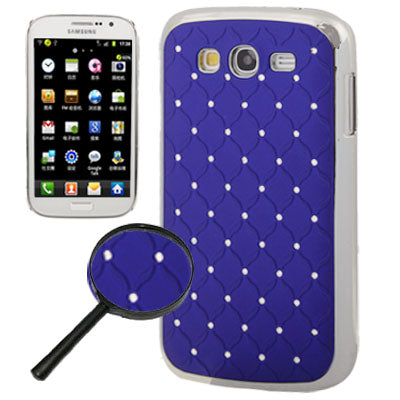 Luxury Bling Diamond Encrusted Plastic Case for Galaxy Grand Duos / i9082