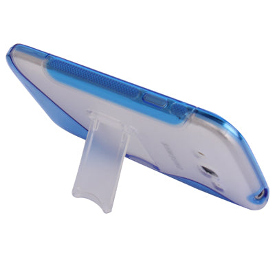 S Line Translucent Ultra-thin (Plastic + TPU) Case with Holder for Galaxy Grand Duos / i9082