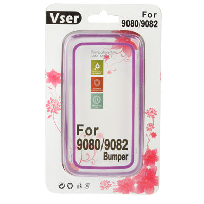 Silicon + Transparent Plastic Bumper Frame for Galaxy Grand Duos / i9082 / i9080