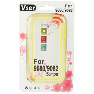 Silicon + Transparent Plastic Bumper Frame for Galaxy Grand Duos / i9082 / i9080