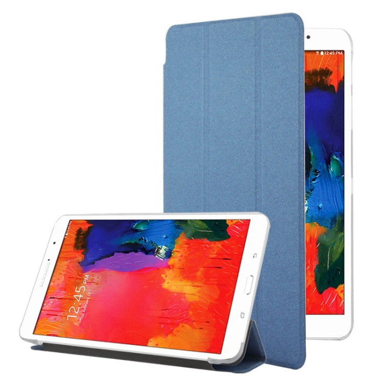 Frosted Texture Flip Leather + Transparent Trosted Plastic Case with Holder for Galaxy Tab Pro 8.4 / T320