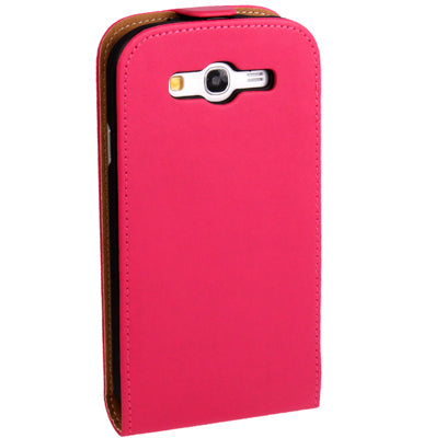 Vertical Flip Leather Case for Galaxy Grand Duos / i9082