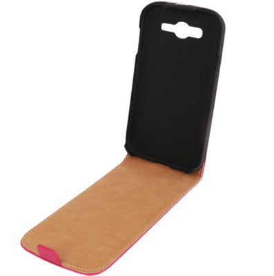 Vertical Flip Leather Case for Galaxy Grand Duos / i9082