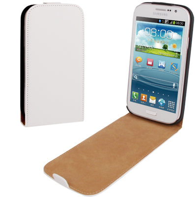 Vertical Flip Leather Case for Galaxy Grand Duos / i9082