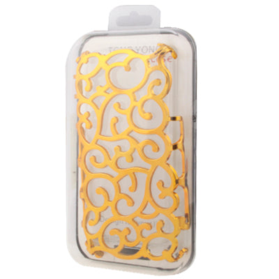 Electroplate Hollow Process Plastic Protective Case for Galaxy Grand Duos / i9082