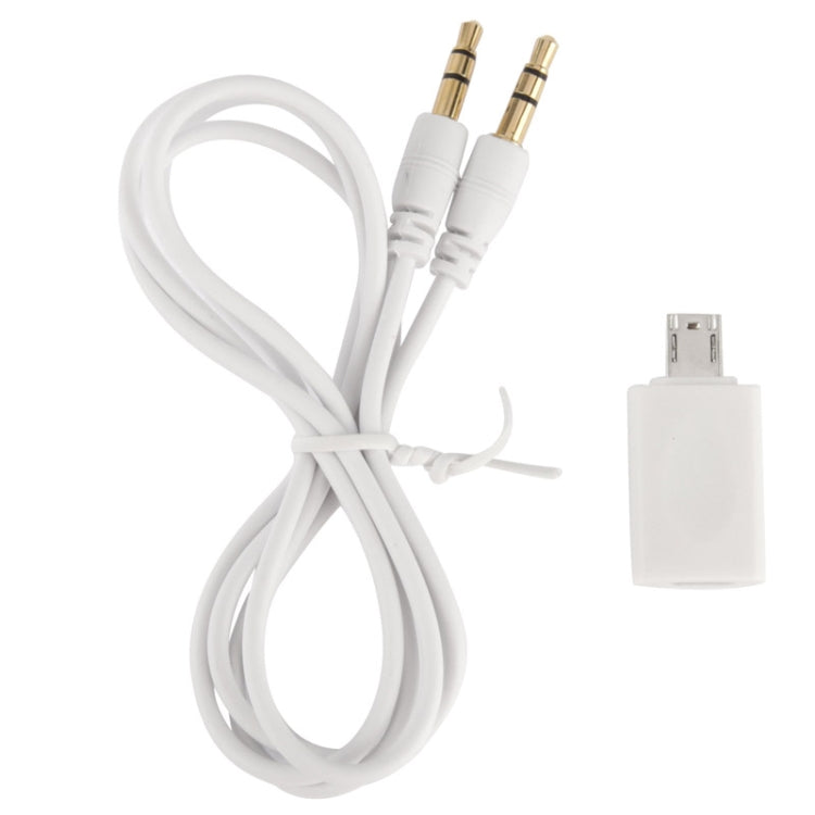 MHL to VGA and Audio Adapter for Galaxy Note / Note 2 / Note 3 / Galaxy S II / Galaxy S III / Galaxy S IV(White)