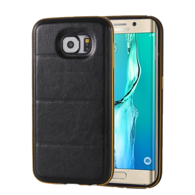 For Galaxy S6 Edge+ / G928 Separable Leather Case Back Shell Cover