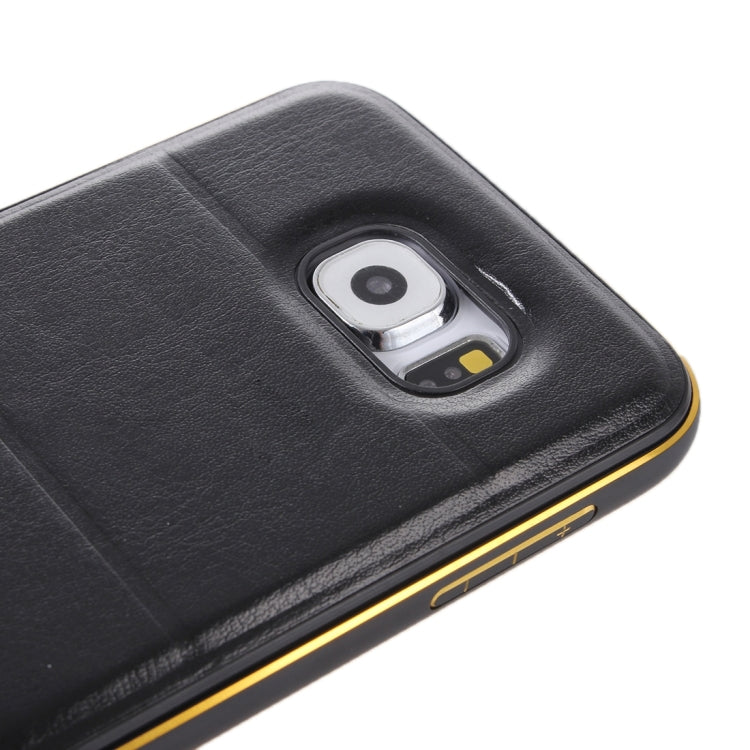 For Galaxy S6 Edge+ / G928 Separable Leather Case Back Shell Cover