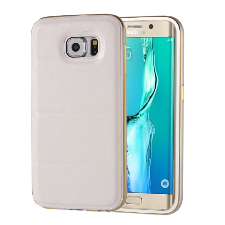 For Galaxy S6 Edge+ / G928 Separable Leather Case Back Shell Cover