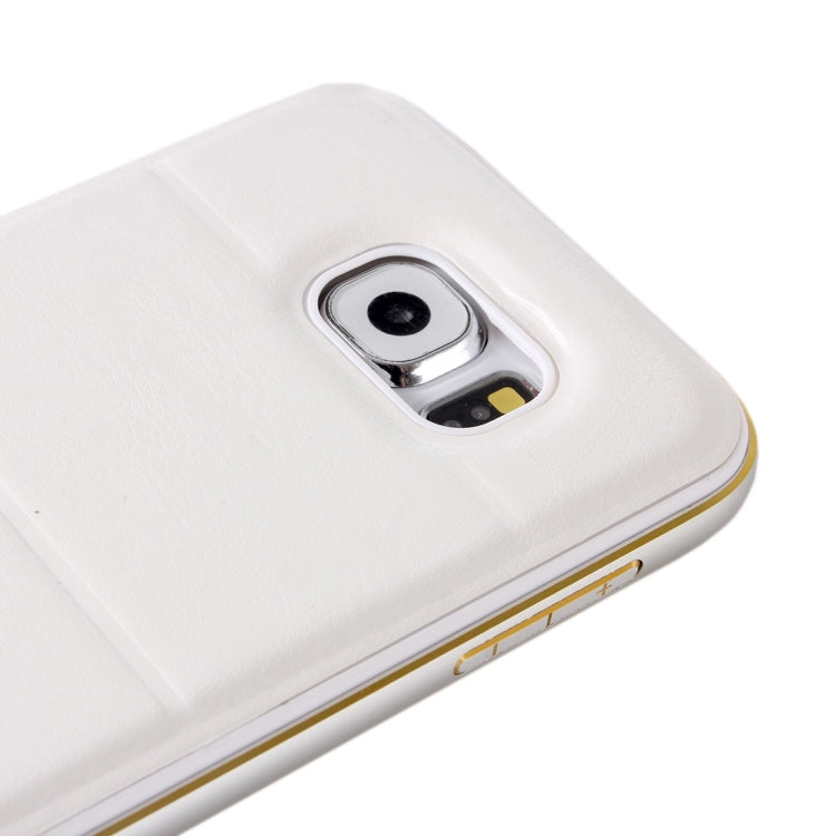 For Galaxy S6 Edge+ / G928 Separable Leather Case Back Shell Cover