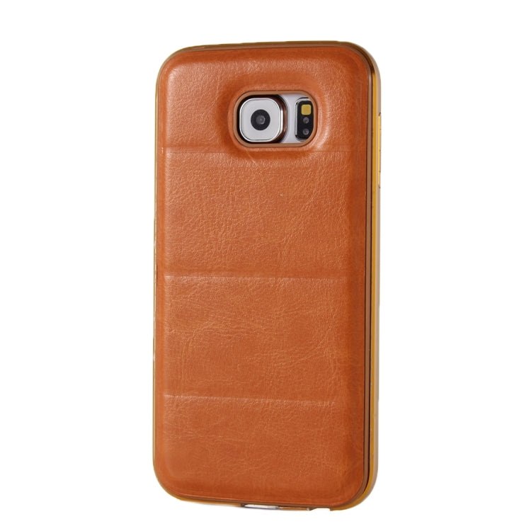 For Galaxy S6 Edge+ / G928 Separable Leather Case Back Shell Cover