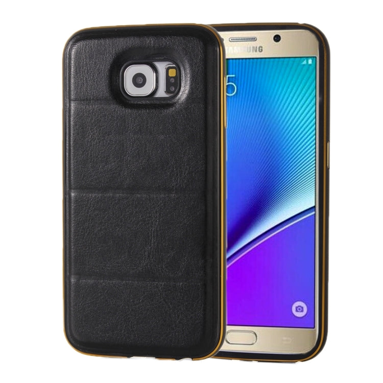 For Galaxy Note 5 / N920 Separable Leather Case Back Shell Cover(Black)