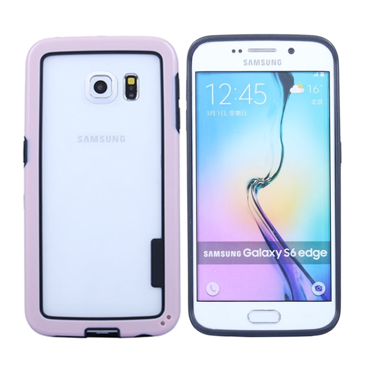 For Galaxy S6 Edge Two Colors Bumper Frame Case
