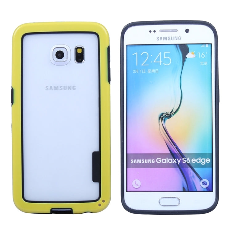 For Galaxy S6 Edge Two Colors Bumper Frame Case