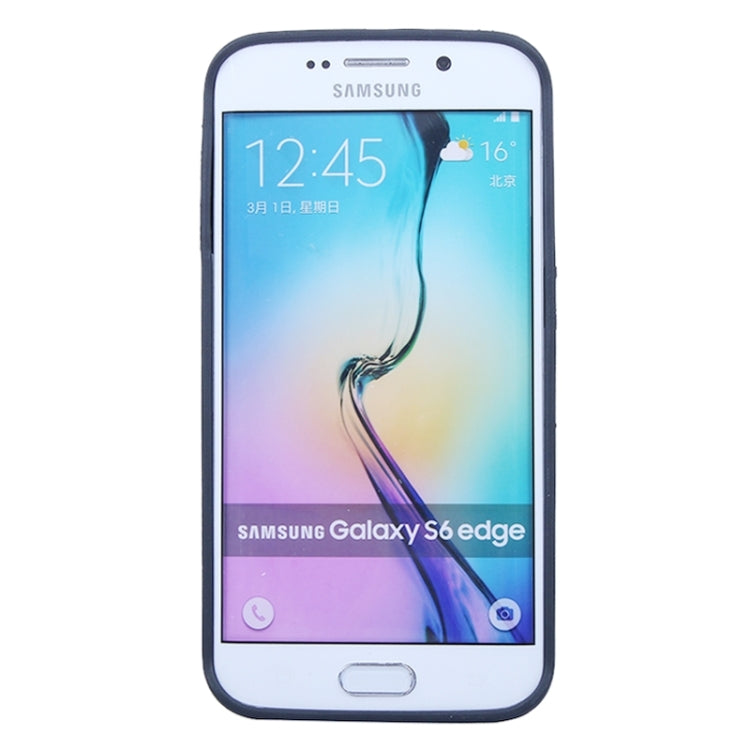 For Galaxy S6 Edge Transparent Bumper Frame Case