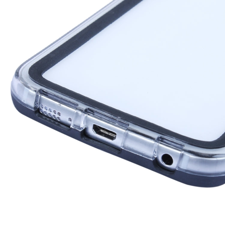 For Galaxy S6 Edge Transparent Bumper Frame Case