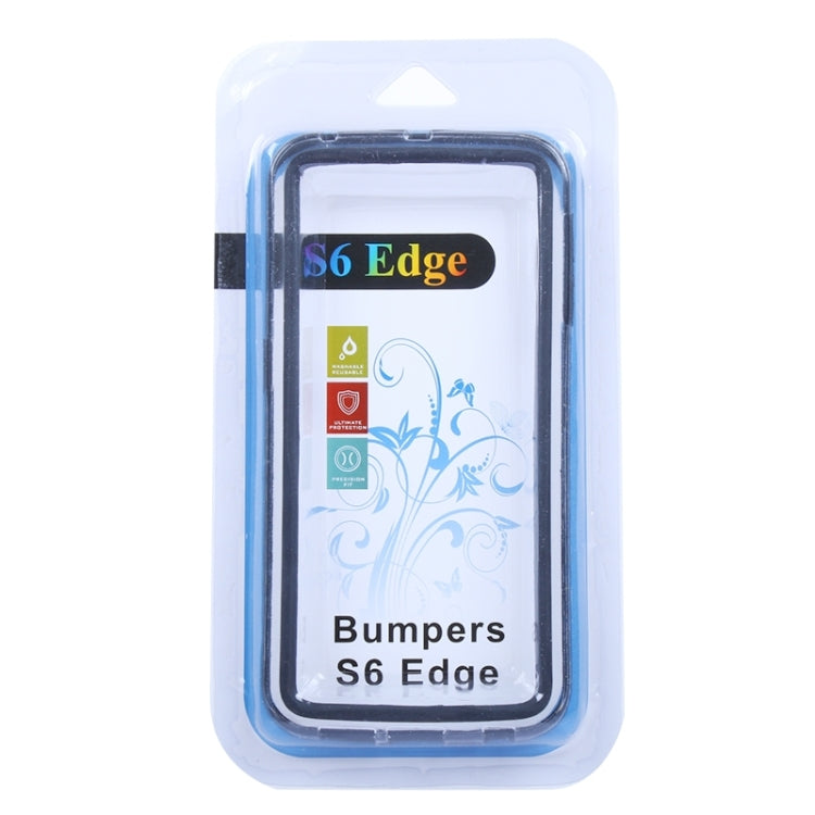 For Galaxy S6 Edge Transparent Bumper Frame Case