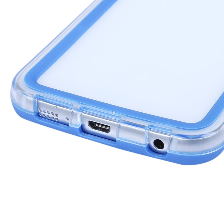 For Galaxy S6 Edge Transparent Bumper Frame Case