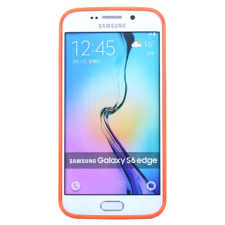 For Galaxy S6 Edge Transparent Bumper Frame Case