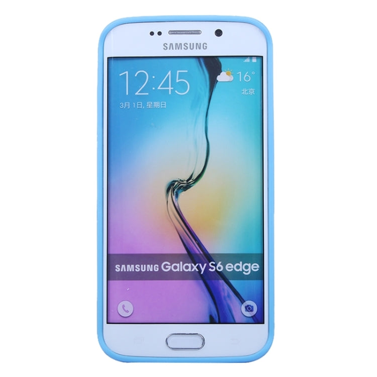 For Galaxy S6 Edge Transparent Bumper Frame Case