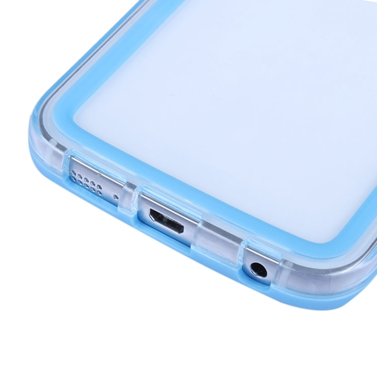 For Galaxy S6 Edge Transparent Bumper Frame Case