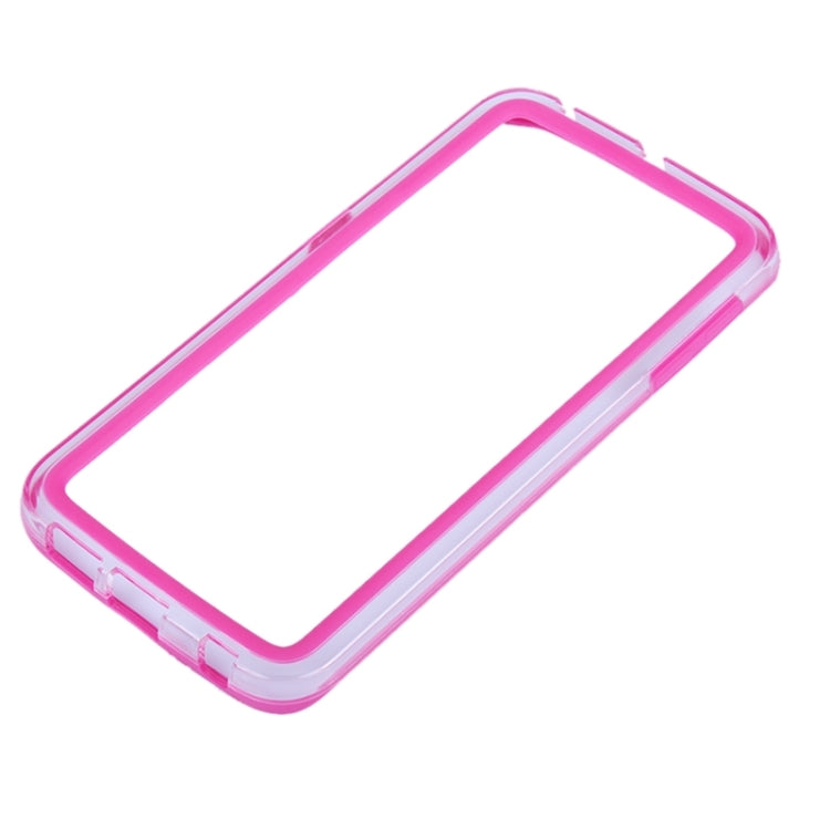 For Galaxy S6 Edge Transparent Bumper Frame Case