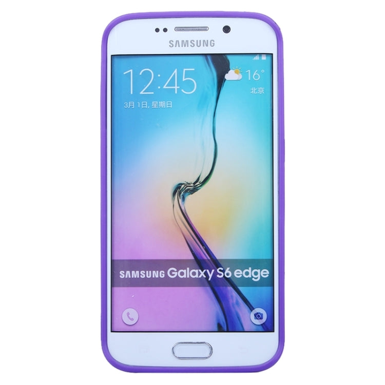 For Galaxy S6 Edge Transparent Bumper Frame Case