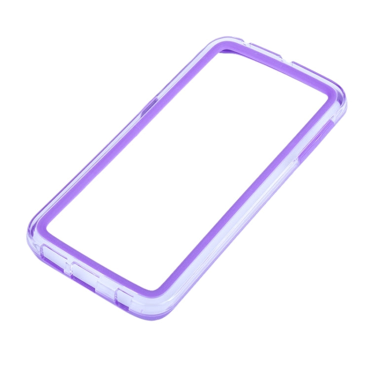 For Galaxy S6 Edge Transparent Bumper Frame Case