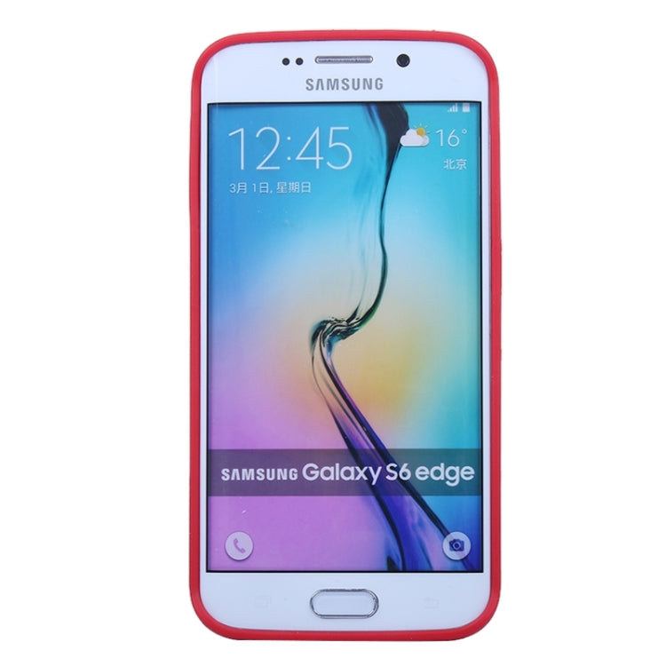 For Galaxy S6 Edge Transparent Bumper Frame Case