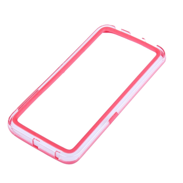For Galaxy S6 Edge Transparent Bumper Frame Case
