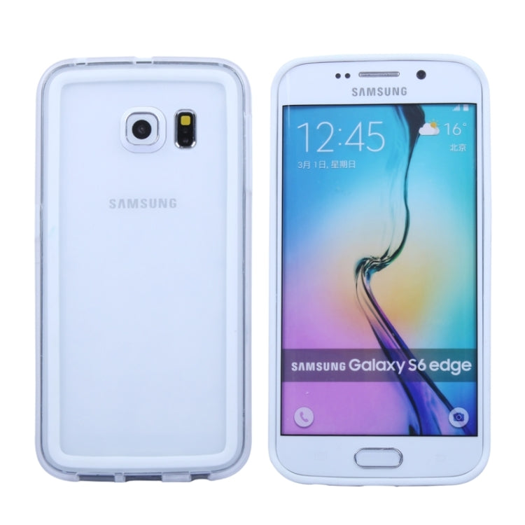 For Galaxy S6 Edge Transparent Bumper Frame Case