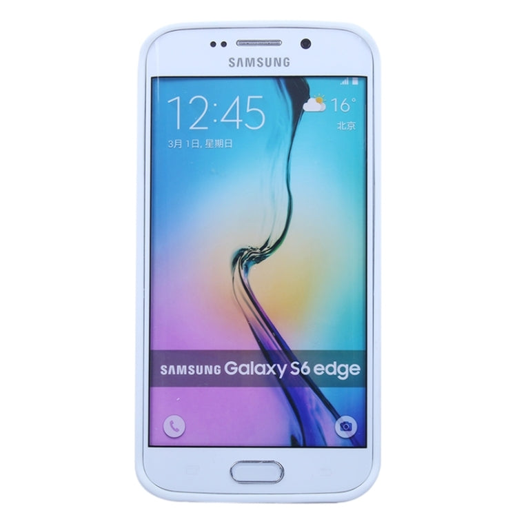 For Galaxy S6 Edge Transparent Bumper Frame Case