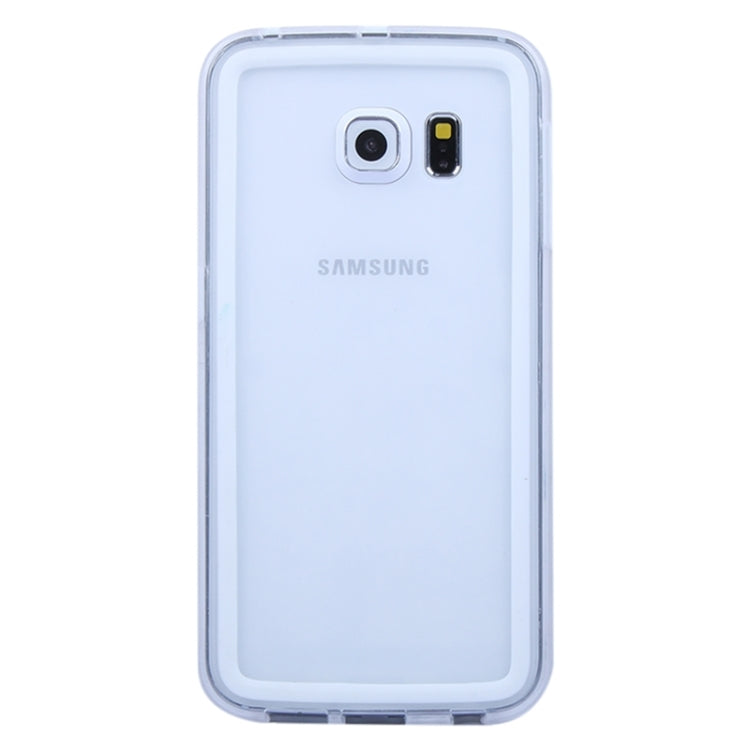 For Galaxy S6 Edge Transparent Bumper Frame Case