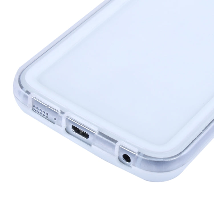 For Galaxy S6 Edge Transparent Bumper Frame Case