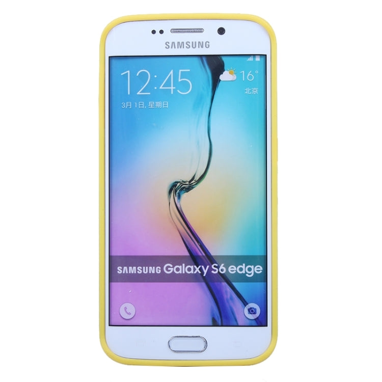 For Galaxy S6 Edge Transparent Bumper Frame Case