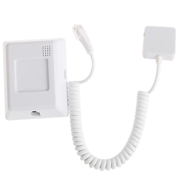 Universal Mobile Phone Burglar Display Holder / Anti-theft Display Stand with Remote Controller, Suitable for Samsung / iPhone 5S / 5C / Sony / HTC and MP4 etc.(White)