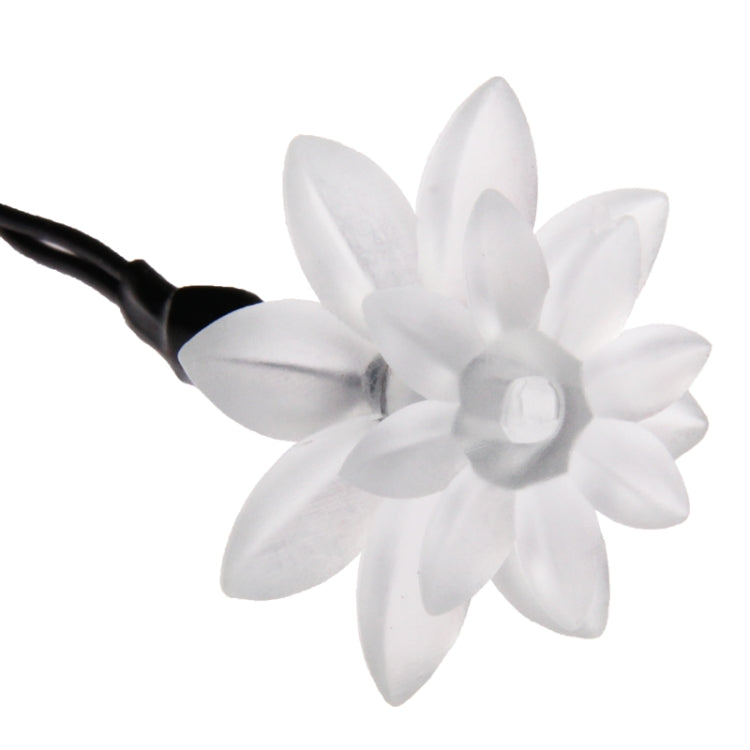 Multicolour String Light Festival Lamp / Decoration Light, Flower Style Solar Powered 30-LED