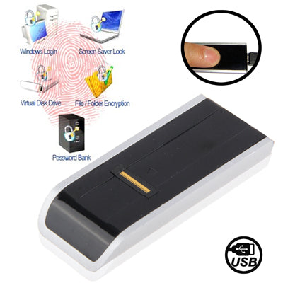USB Biometric Fingerprint Reader Password Lock Security for Laptop PC Computer