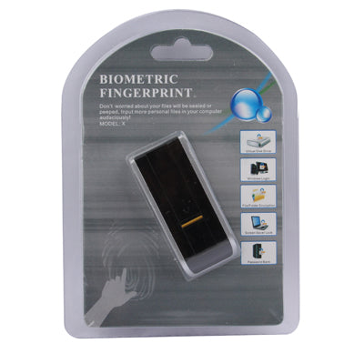 USB Biometric Fingerprint Reader Password Lock Security for Laptop PC Computer