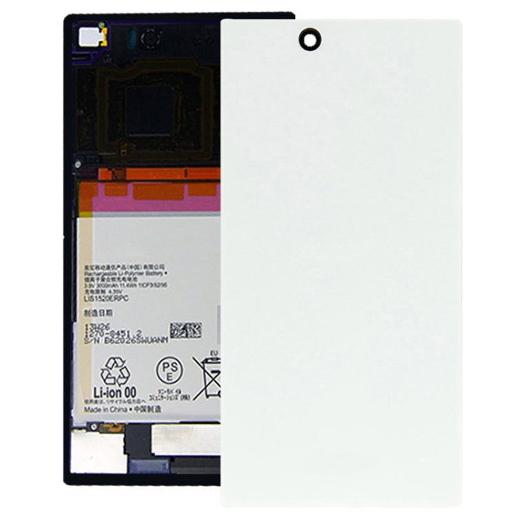Original Housing Back Cover for Sony Xperia Z Ultra / XL39h(White)