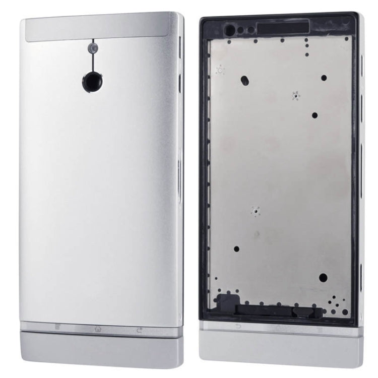 Full Housing Cover for Sony LT22(Silver)