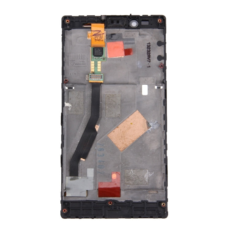 LCD Display + Touch Panel with Frame  for Nokia Lumia 720(Black)