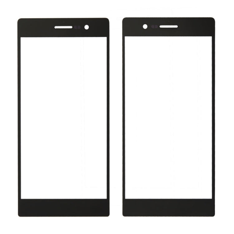 10 PCS Front Screen Outer Glass Lens for Huawei Ascend P7